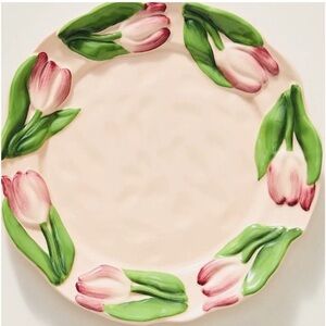 Anthropologie Foster Tulip Dessert Plate - NWT